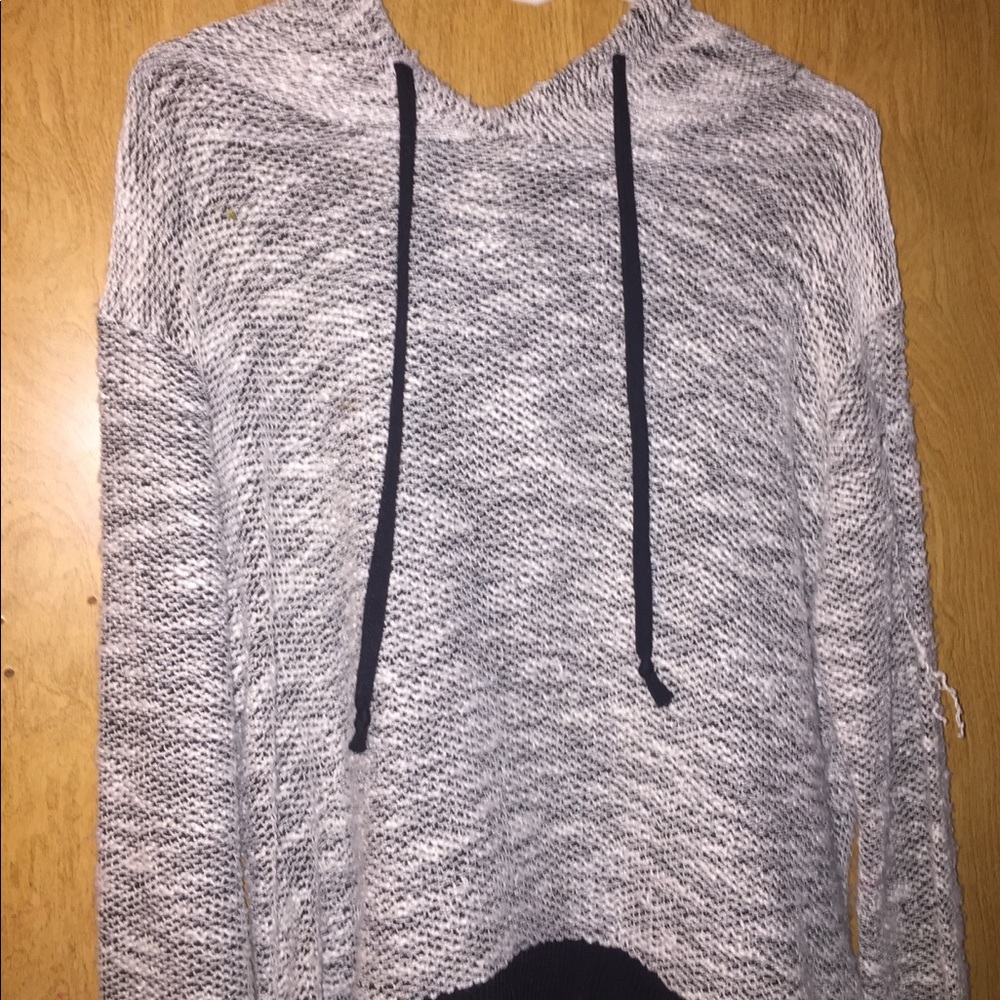 mesh sweatshirt